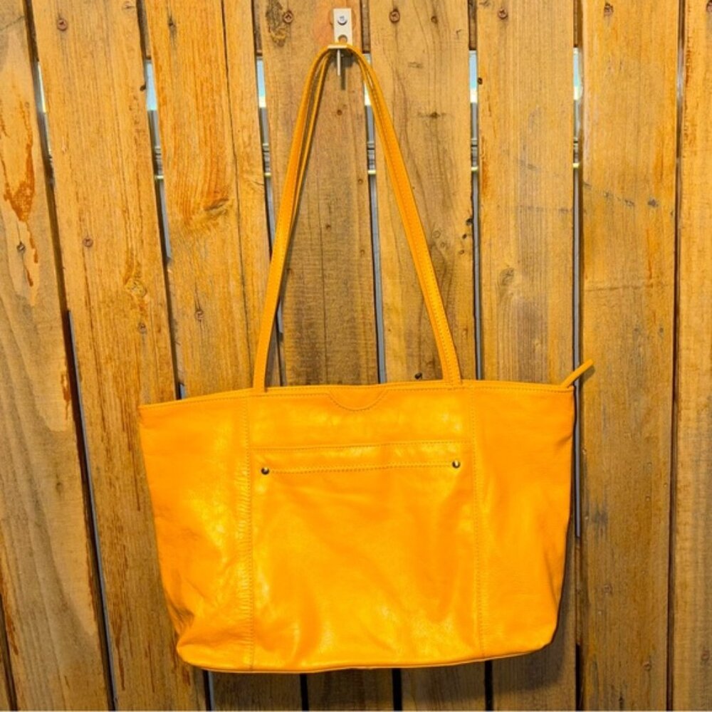 Latico yellow Medium Leather Tote